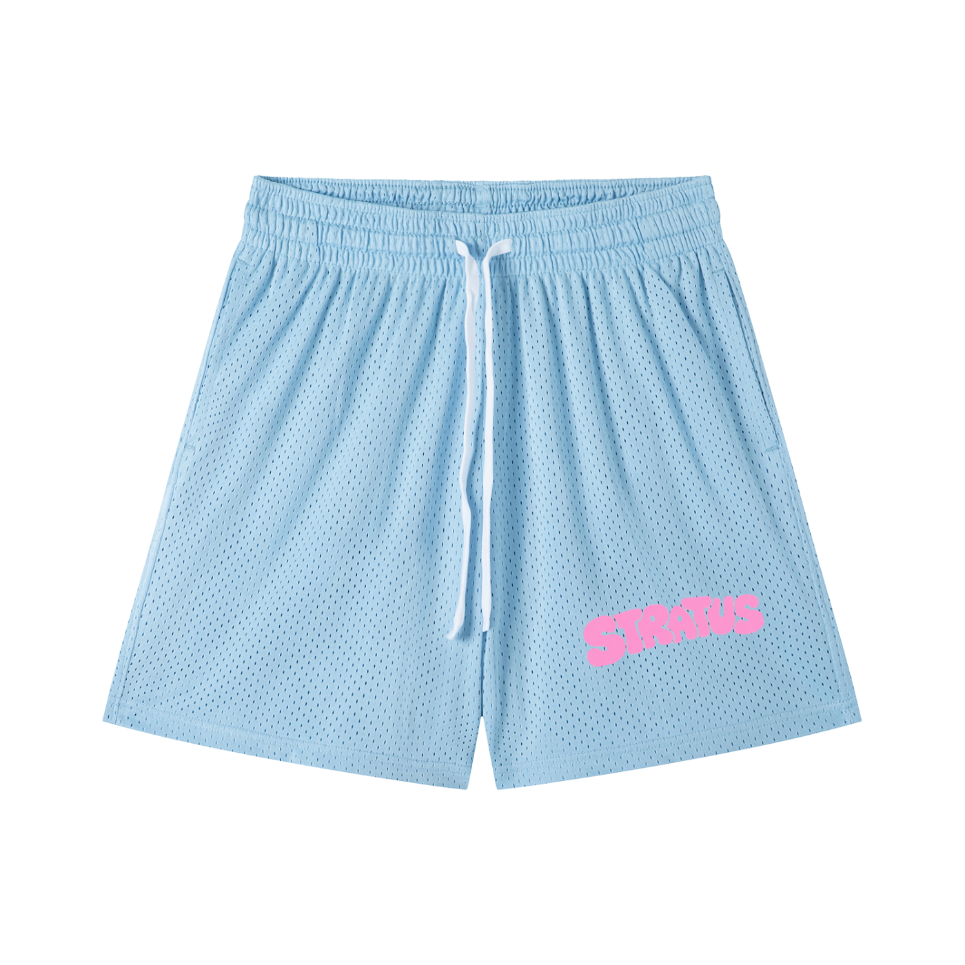 Limited Edition Cloud Nine Set Bubble Mesh Drawstring Shorts