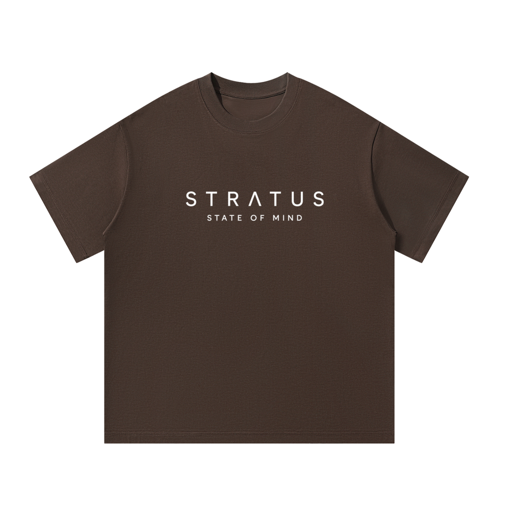 STATUS Brown Unisex Oversized T-Shirt