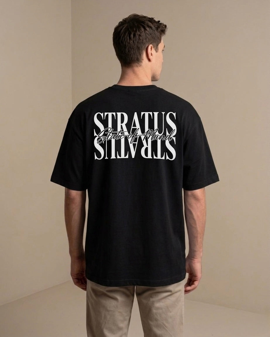 Flipped Stratus SOM Heavyweight Drop Shoulder Cotton T-Shirt