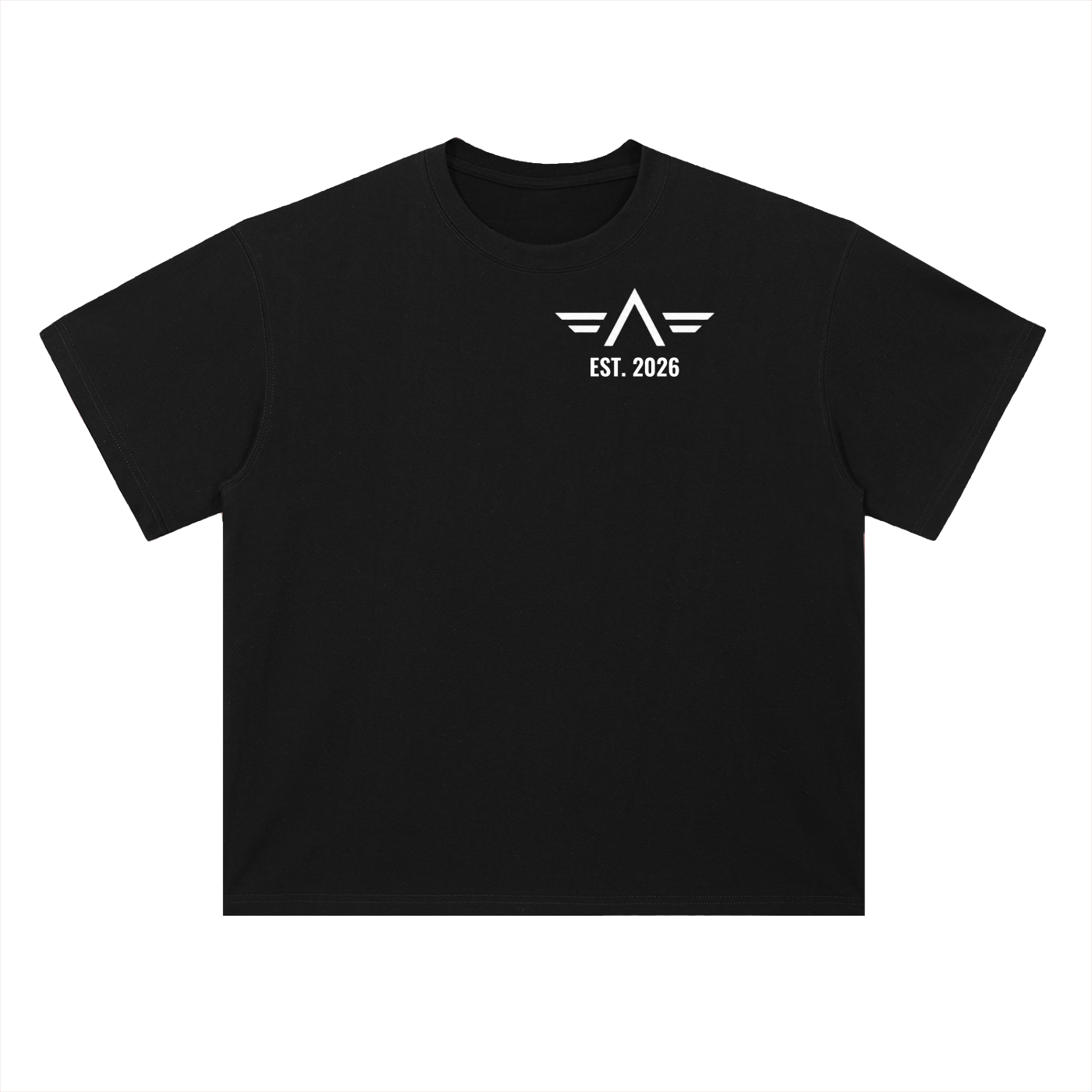 Flipped Stratus SOM Heavyweight Drop Shoulder Cotton T-Shirt