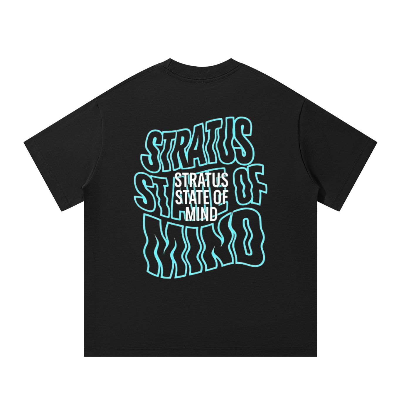 Stratus Swerve Logo Unisex Oversized T-Shirt