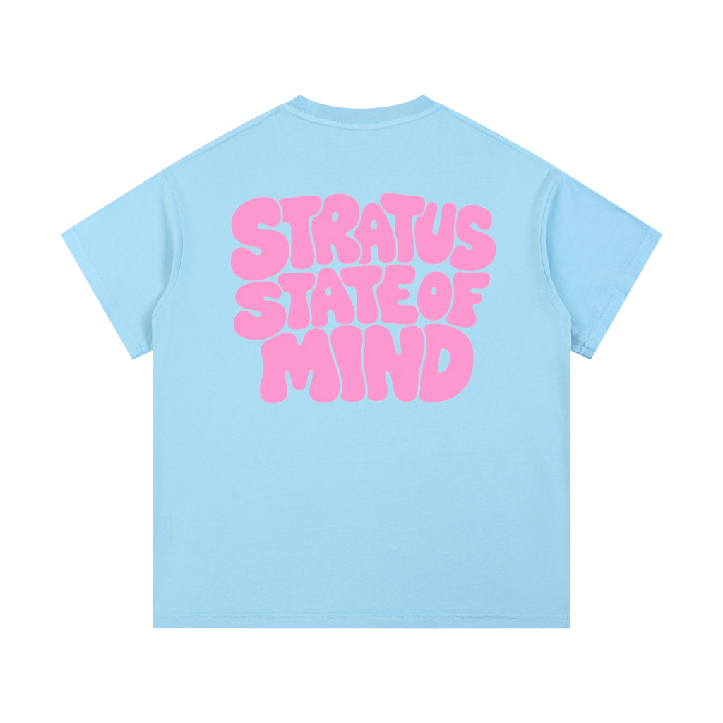 Limited  Edition Cloud Nine Set Bubble Vintage Wash Cotton T-Shirt
