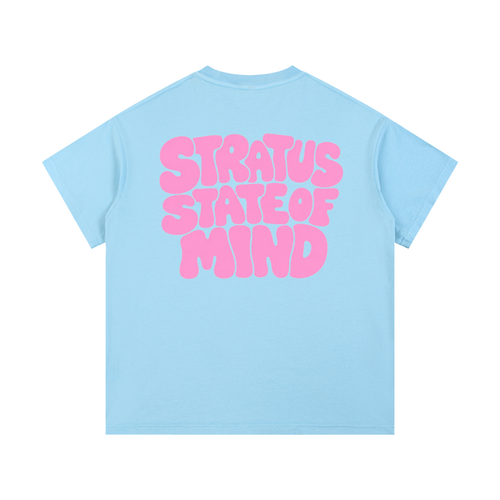 Limited  Edition Cloud Nine Set Bubble Vintage Wash Cotton T-Shirt