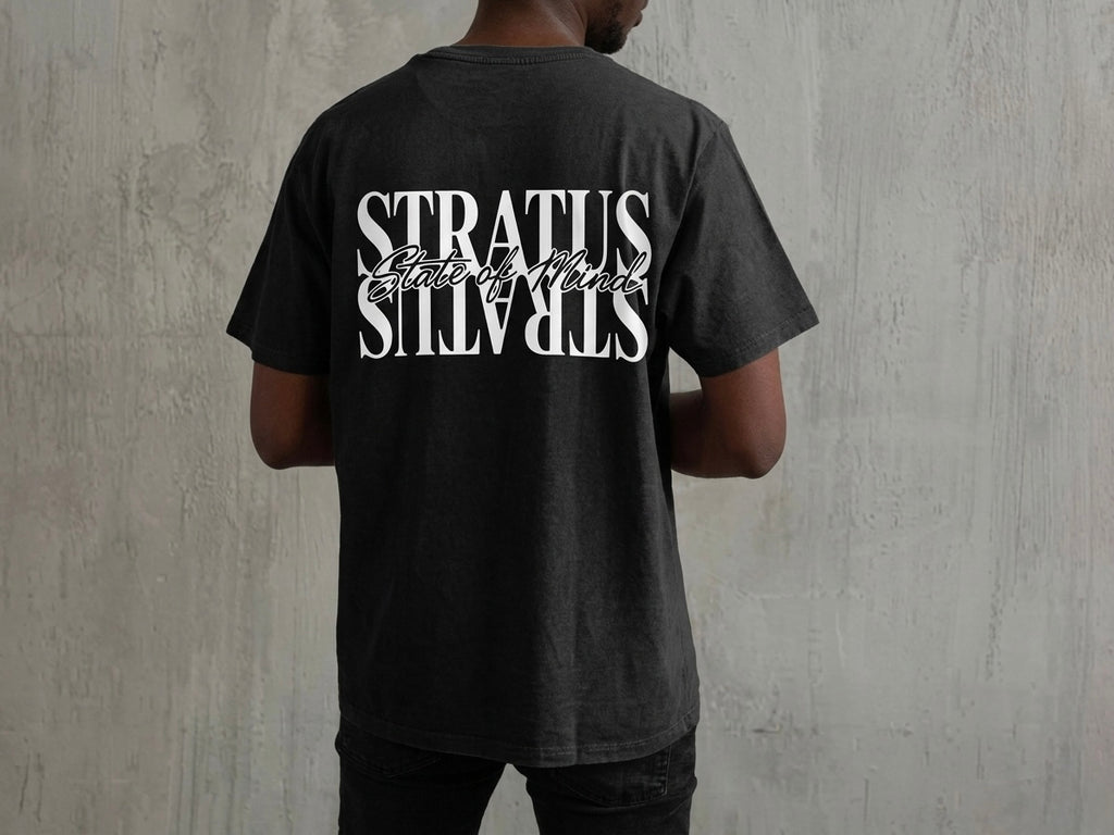 Flipped Stratus SOM Heavyweight Drop Shoulder Cotton T-Shirt