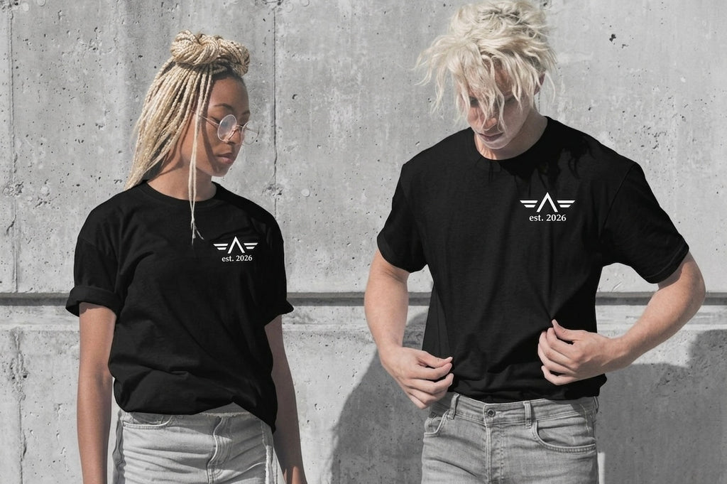 Flipped Stratus SOM Heavyweight Drop Shoulder Cotton T-Shirt