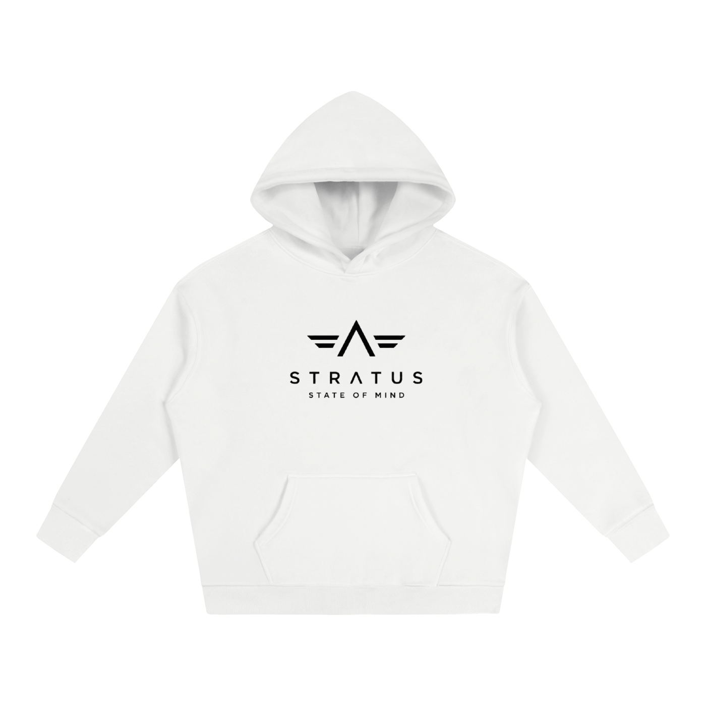 STRATUS Mountain Oversize Fleeced Hoodie