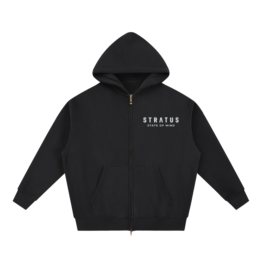 STRATUS Essential Oversized Fleece Boxy Hoodie