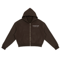 STRATUS OG Fleece Zip-Up Boxy Hoodie